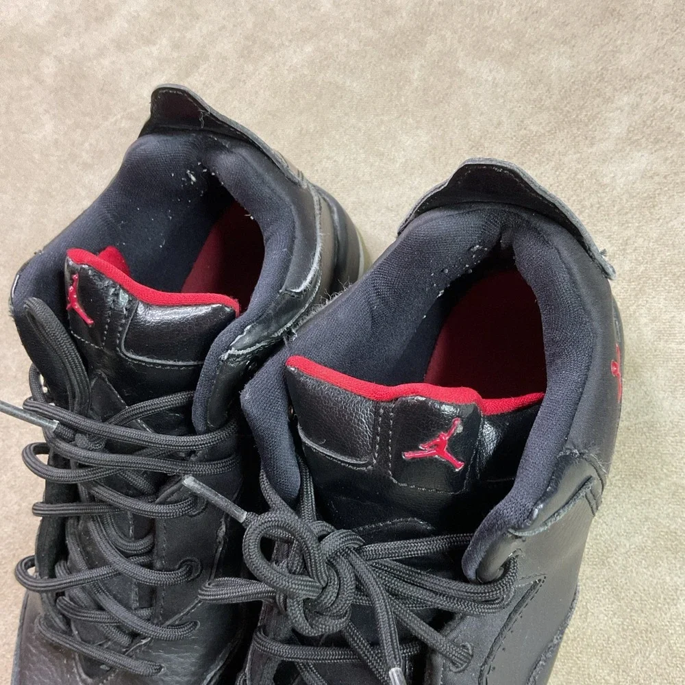 Nike Jordan Courtside 23 GS Sz 6.5Y Black/Gym Red Particle Grey AR1002-023